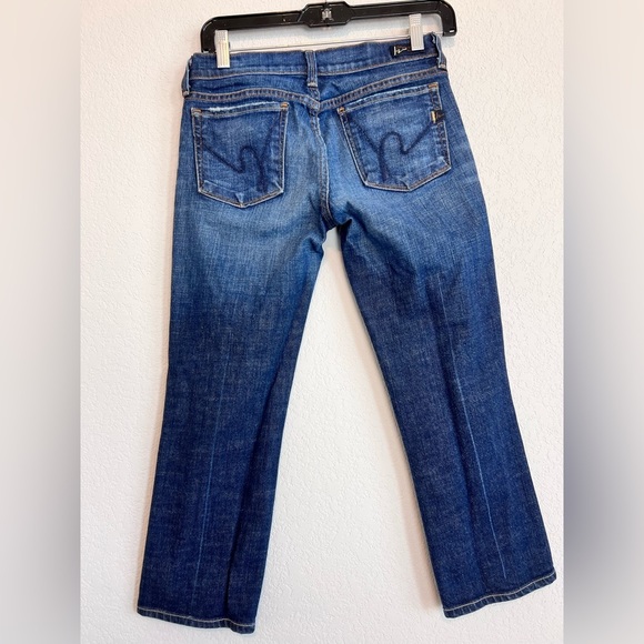 Citizen of Humanity Kelly Low Waist Cropped Capri Jeans Size 26 - Picture 9 of 9